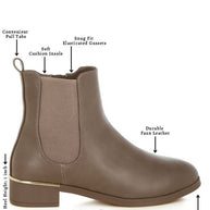 Yacht Winter Basic Ankle Boots-Rag Company-[option4]-[option5]-[option6]-[option7]-[option8]-Shop-Boutique-Clothing-for-Women-Online