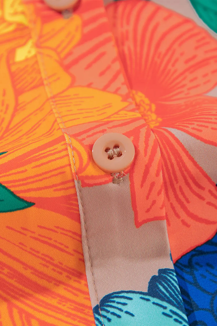 Printed Button Up Long Sleeve Top and Shorts Set-sets-Trendsi-[option4]-[option5]-[option6]-[option7]-[option8]-Shop-Boutique-Clothing-for-Women-Online