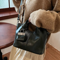 Leather Crossbody Bag with Charm-handbag-Trendsi-[option4]-[option5]-[option6]-[option7]-[option8]-Shop-Boutique-Clothing-for-Women-Online