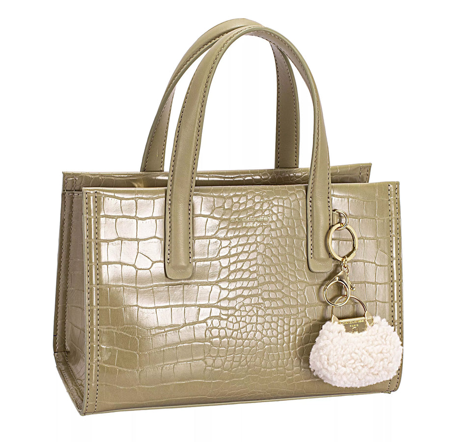 David Jones Crocodile Pattern Handbag-Bags-Trendsi-[option4]-[option5]-[option6]-[option7]-[option8]-Shop-Boutique-Clothing-for-Women-Online