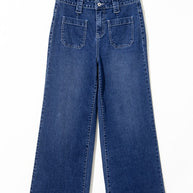 Denim Patch Pocket Wide Leg Jeans-JUNIPER BLVD-[option4]-[option5]-[option6]-[option7]-[option8]-Shop-Boutique-Clothing-for-Women-Online