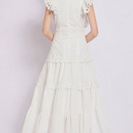 Sleeveless Ruffled Tiered Dress with Embroidered Trim-dresses-Trendsi-[option4]-[option5]-[option6]-[option7]-[option8]-Shop-Boutique-Clothing-for-Women-Online