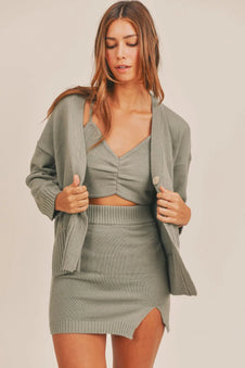 MABLE 3 Pieces Sweater Set with Crop Cami, Mini Skirt, Cardigan-sets-Trendsi-[option4]-[option5]-[option6]-[option7]-[option8]-Shop-Boutique-Clothing-for-Women-Online