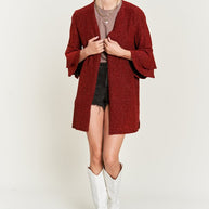 Glitter bell sleeve kimono cardigan-Jade By Jane-[option4]-[option5]-[option6]-[option7]-[option8]-Shop-Boutique-Clothing-for-Women-Online