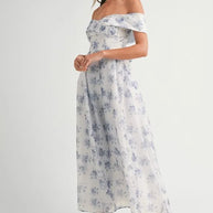 MABLE Floral Printed Off Shoulder Maxi Dress-Dresses-Trendsi-[option4]-[option5]-[option6]-[option7]-[option8]-Shop-Boutique-Clothing-for-Women-Online