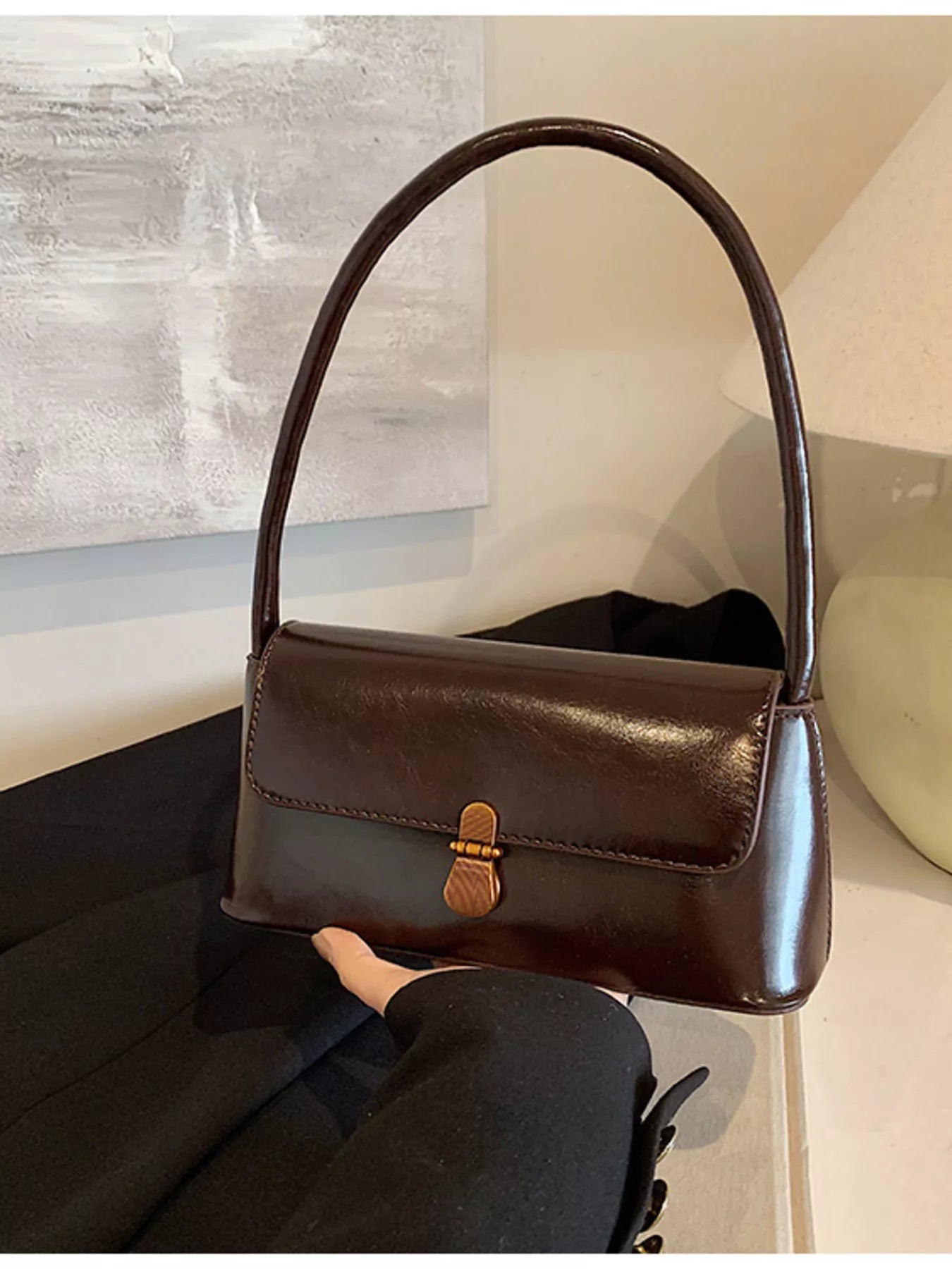 PU Leather Shoulder Bag-Bags-Trendsi-[option4]-[option5]-[option6]-[option7]-[option8]-Shop-Boutique-Clothing-for-Women-Online