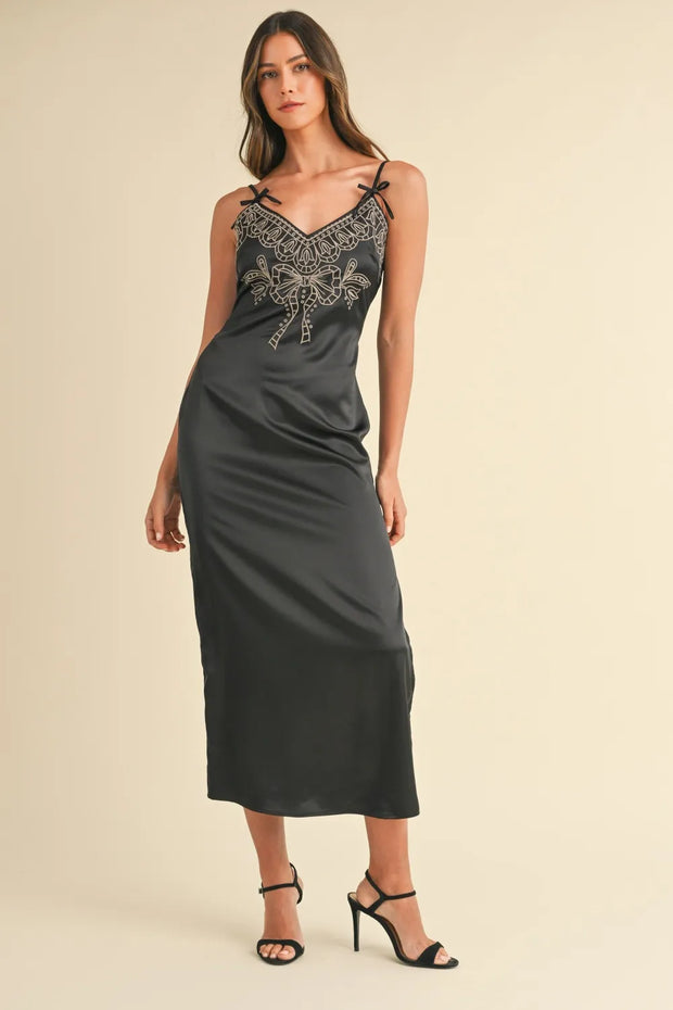 Mable Embroidered Cami Satin Midi Slit Dress-Dresses-Trendsi-[option4]-[option5]-[option6]-[option7]-[option8]-Shop-Boutique-Clothing-for-Women-Online