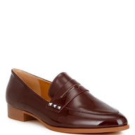 Noshiya Patent Pleather Penny Loafers-Rag Company-[option4]-[option5]-[option6]-[option7]-[option8]-Shop-Boutique-Clothing-for-Women-Online