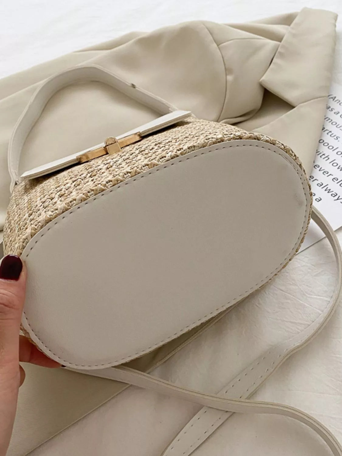 Woven Straw Crossbody Bag-Bags-Trendsi-[option4]-[option5]-[option6]-[option7]-[option8]-Shop-Boutique-Clothing-for-Women-Online