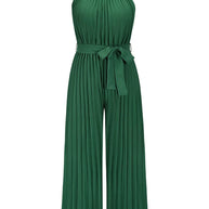 Cutout Tied Pleated Sleeveless Jumpsuit-Sets-Trendsi-[option4]-[option5]-[option6]-[option7]-[option8]-Shop-Boutique-Clothing-for-Women-Online