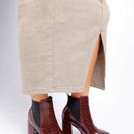 Foxy Faux Leather Croc Chelsea Boots-Rag Company-[option4]-[option5]-[option6]-[option7]-[option8]-Shop-Boutique-Clothing-for-Women-Online