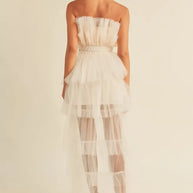 MABLE Tulle Tube Ruffle Crop Top and High Low Maxi Skirt Set-Sets-Trendsi-[option4]-[option5]-[option6]-[option7]-[option8]-Shop-Boutique-Clothing-for-Women-Online