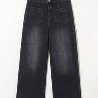 Denim Patch Pocket Wide Leg Jeans-JUNIPER BLVD-[option4]-[option5]-[option6]-[option7]-[option8]-Shop-Boutique-Clothing-for-Women-Online