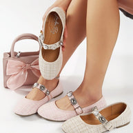 Noyama Charms Embellished Tweed Mary Janes-Rag Company-[option4]-[option5]-[option6]-[option7]-[option8]-Shop-Boutique-Clothing-for-Women-Online