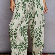 POL Floral Printed Woven Wide Leg Drawstring Pants-Pants-Trendsi-[option4]-[option5]-[option6]-[option7]-[option8]-Shop-Boutique-Clothing-for-Women-Online