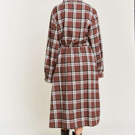PLAID PRINT COLLAR LONG SHIRT DRESS PLUS SIZE-Jade By Jane-[option4]-[option5]-[option6]-[option7]-[option8]-Shop-Boutique-Clothing-for-Women-Online