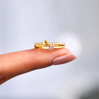 18K Gold-Plated 925 Sterling Silver Double-Layered Ring-RINGS-Trendsi-[option4]-[option5]-[option6]-[option7]-[option8]-Shop-Boutique-Clothing-for-Women-Online