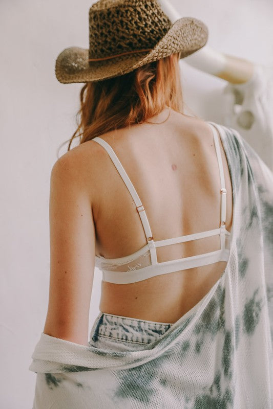 Center Cross Strap Lace Bralette-Leto Accessories-[option4]-[option5]-[option6]-[option7]-[option8]-Shop-Boutique-Clothing-for-Women-Online