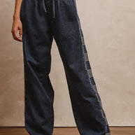BiBi Washed Denim Mix And Match Long Pants-Jeans-Trendsi-[option4]-[option5]-[option6]-[option7]-[option8]-Shop-Boutique-Clothing-for-Women-Online