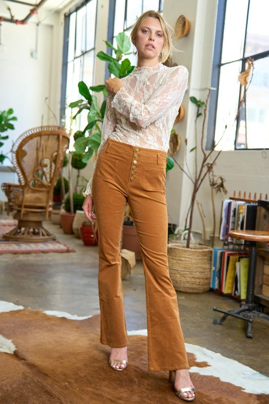CORDUROY FLARE PANTS-Jade By Jane-[option4]-[option5]-[option6]-[option7]-[option8]-Shop-Boutique-Clothing-for-Women-Online