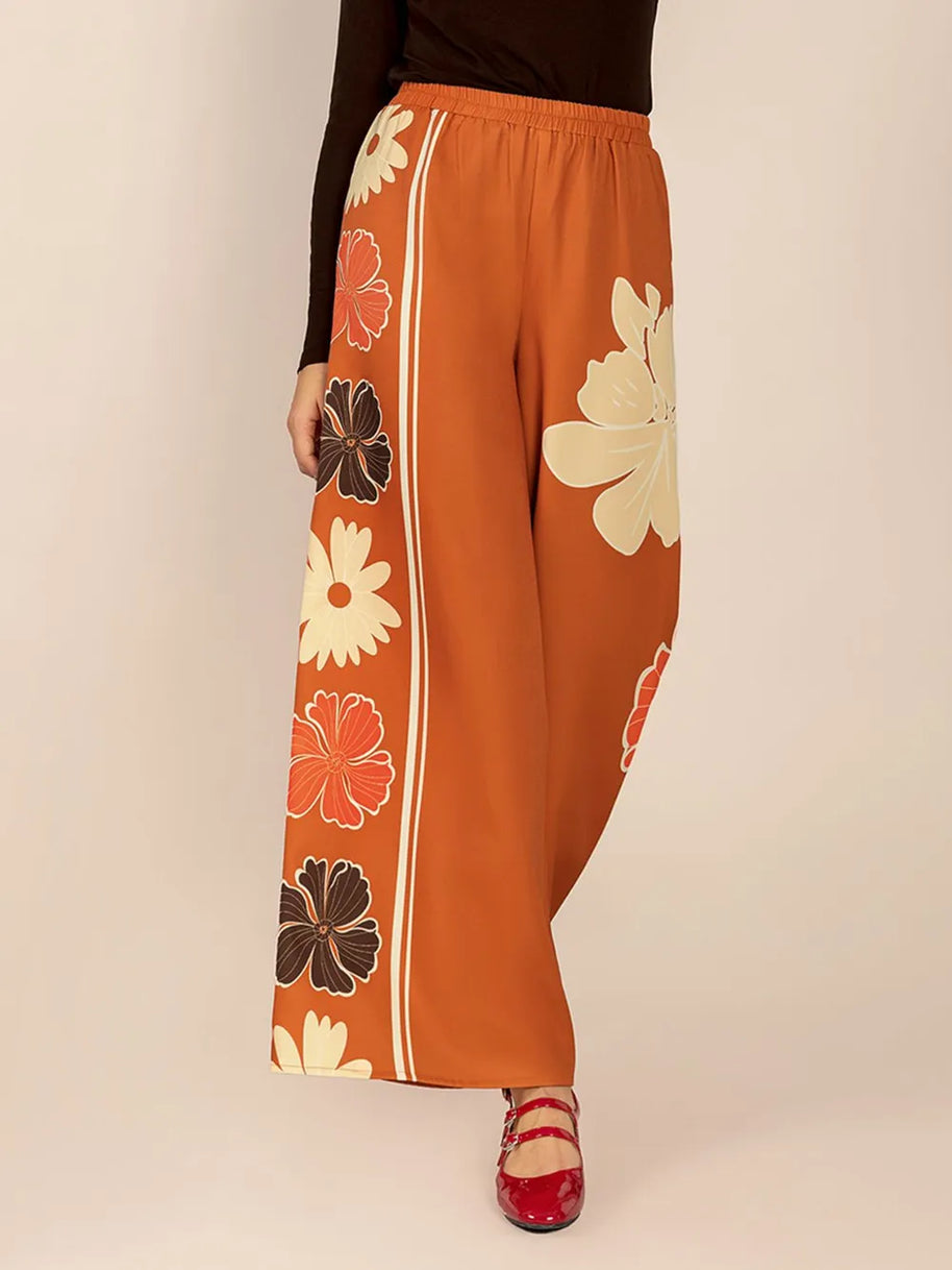 Printed Elastic Waist Wide Leg Pants-Pants-Trendsi-[option4]-[option5]-[option6]-[option7]-[option8]-Shop-Boutique-Clothing-for-Women-Online