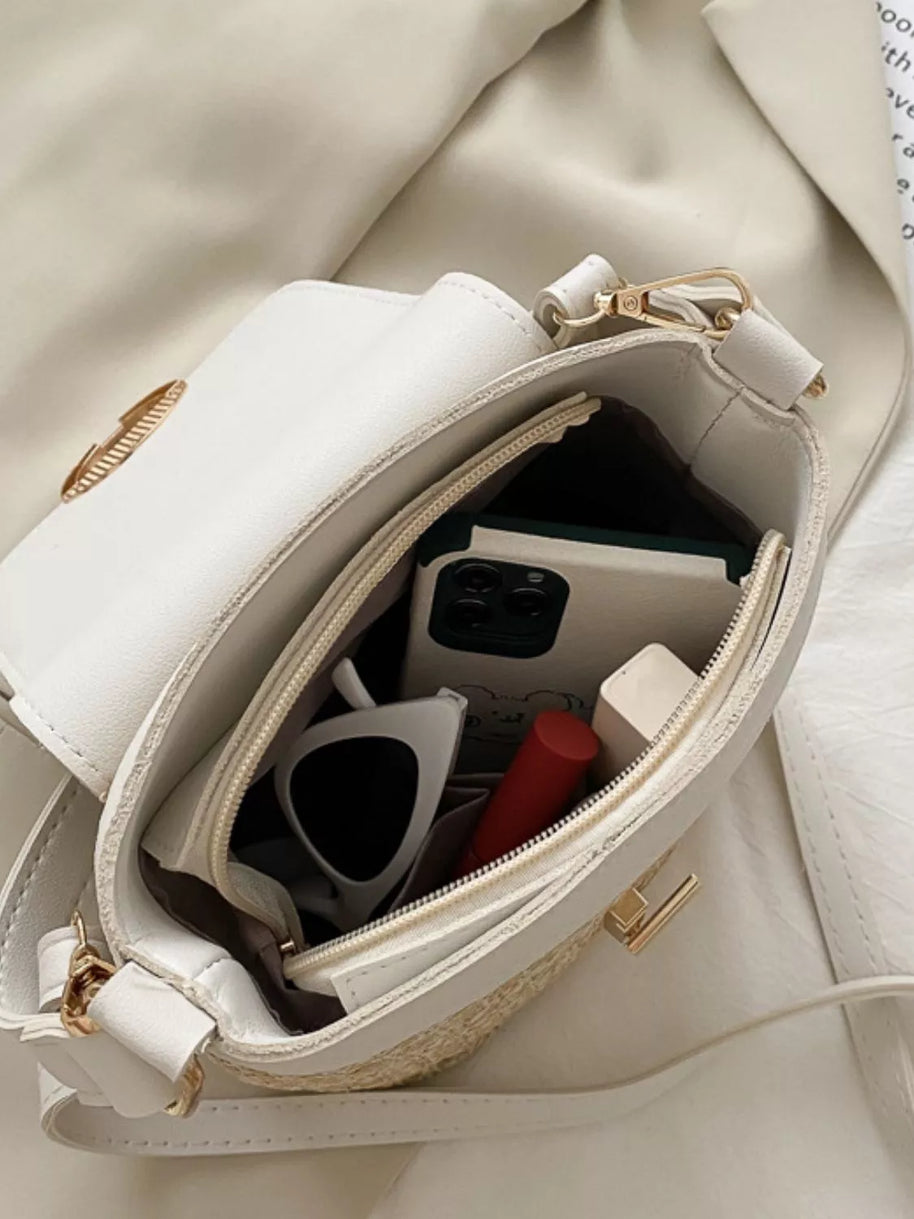 Woven Straw Crossbody Bag-Bags-Trendsi-[option4]-[option5]-[option6]-[option7]-[option8]-Shop-Boutique-Clothing-for-Women-Online