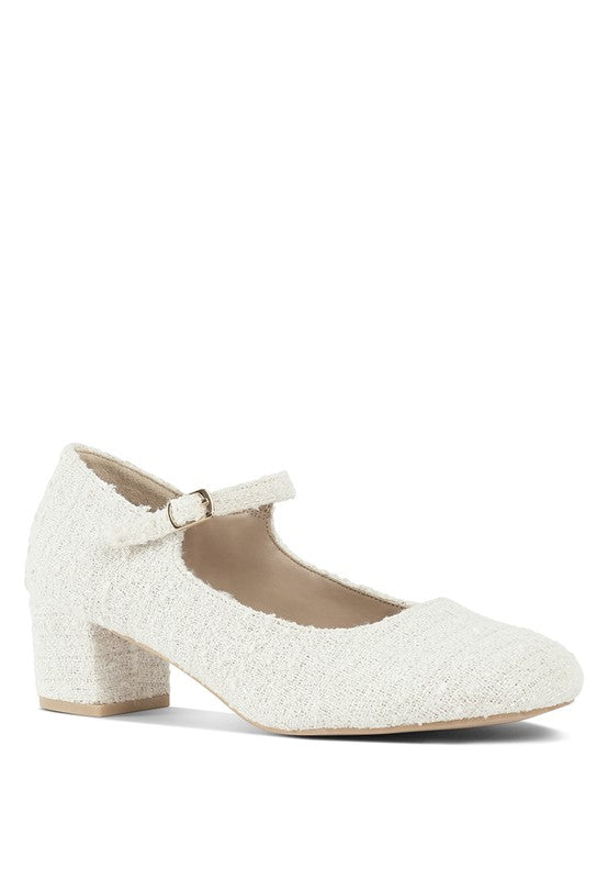 Antara Tweed Mary Jane Sandals-Rag Company-[option4]-[option5]-[option6]-[option7]-[option8]-Shop-Boutique-Clothing-for-Women-Online