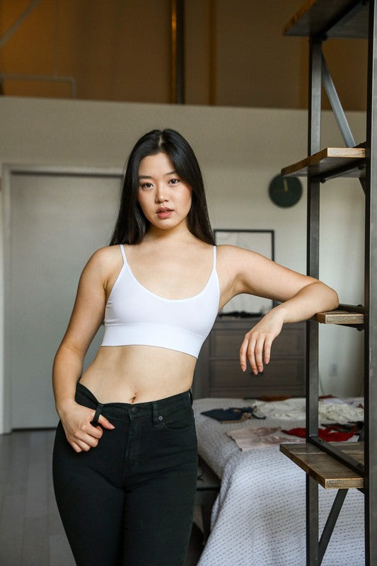 Low Back Seamless Bralette-Leto Accessories-White-XS/S-[option4]-[option5]-[option6]-[option7]-[option8]-Shop-Boutique-Clothing-for-Women-Online