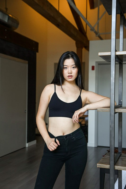 Low Back Seamless Bralette-Leto Accessories-Black-XS/S-[option4]-[option5]-[option6]-[option7]-[option8]-Shop-Boutique-Clothing-for-Women-Online