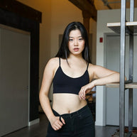 Low Back Seamless Bralette-Leto Accessories-Black-XS/S-[option4]-[option5]-[option6]-[option7]-[option8]-Shop-Boutique-Clothing-for-Women-Online