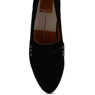 Durance Studded Genuine Suede Loafers-Rag Company-[option4]-[option5]-[option6]-[option7]-[option8]-Shop-Boutique-Clothing-for-Women-Online