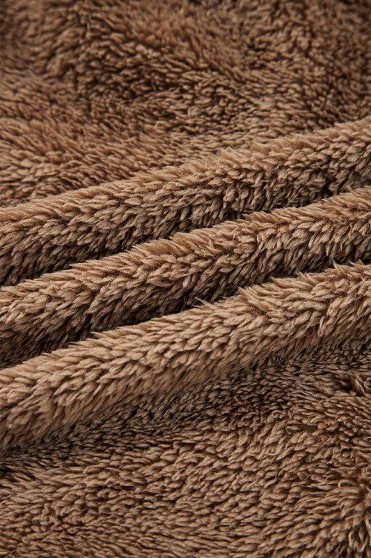 Sherpa Zip-Up Hoodie and Drawstring Shorts Set-JUNIPER BLVD-[option4]-[option5]-[option6]-[option7]-[option8]-Shop-Boutique-Clothing-for-Women-Online