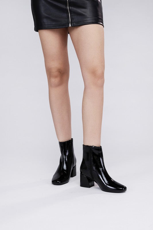 Ultra Faux Patent Leather Boots-Fortune Dynamic-[option4]-[option5]-[option6]-[option7]-[option8]-Shop-Boutique-Clothing-for-Women-Online