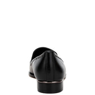 Wolferton Delicate Stud Detail Leather Loafers-Rag Company-[option4]-[option5]-[option6]-[option7]-[option8]-Shop-Boutique-Clothing-for-Women-Online