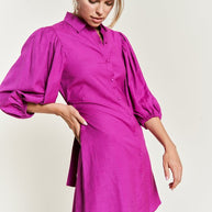 SOLID BUTTON DOWN DRESS PLUS SIZE-Jade By Jane-[option4]-[option5]-[option6]-[option7]-[option8]-Shop-Boutique-Clothing-for-Women-Online