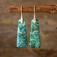 Copper Natural Stone Earrings-Dangle & Drop Earrings-Trendsi-[option4]-[option5]-[option6]-[option7]-[option8]-Shop-Boutique-Clothing-for-Women-Online