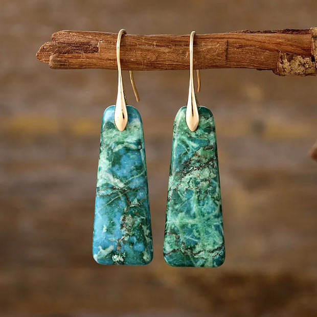 Copper Natural Stone Earrings-Dangle & Drop Earrings-Trendsi-[option4]-[option5]-[option6]-[option7]-[option8]-Shop-Boutique-Clothing-for-Women-Online