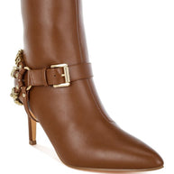 Nicene Harness Detail Stiletto Boots-Rag Company-[option4]-[option5]-[option6]-[option7]-[option8]-Shop-Boutique-Clothing-for-Women-Online