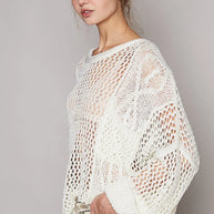 POL Openwork Long Sleeve Knit Cover Up-Cover Ups-Trendsi-[option4]-[option5]-[option6]-[option7]-[option8]-Shop-Boutique-Clothing-for-Women-Online