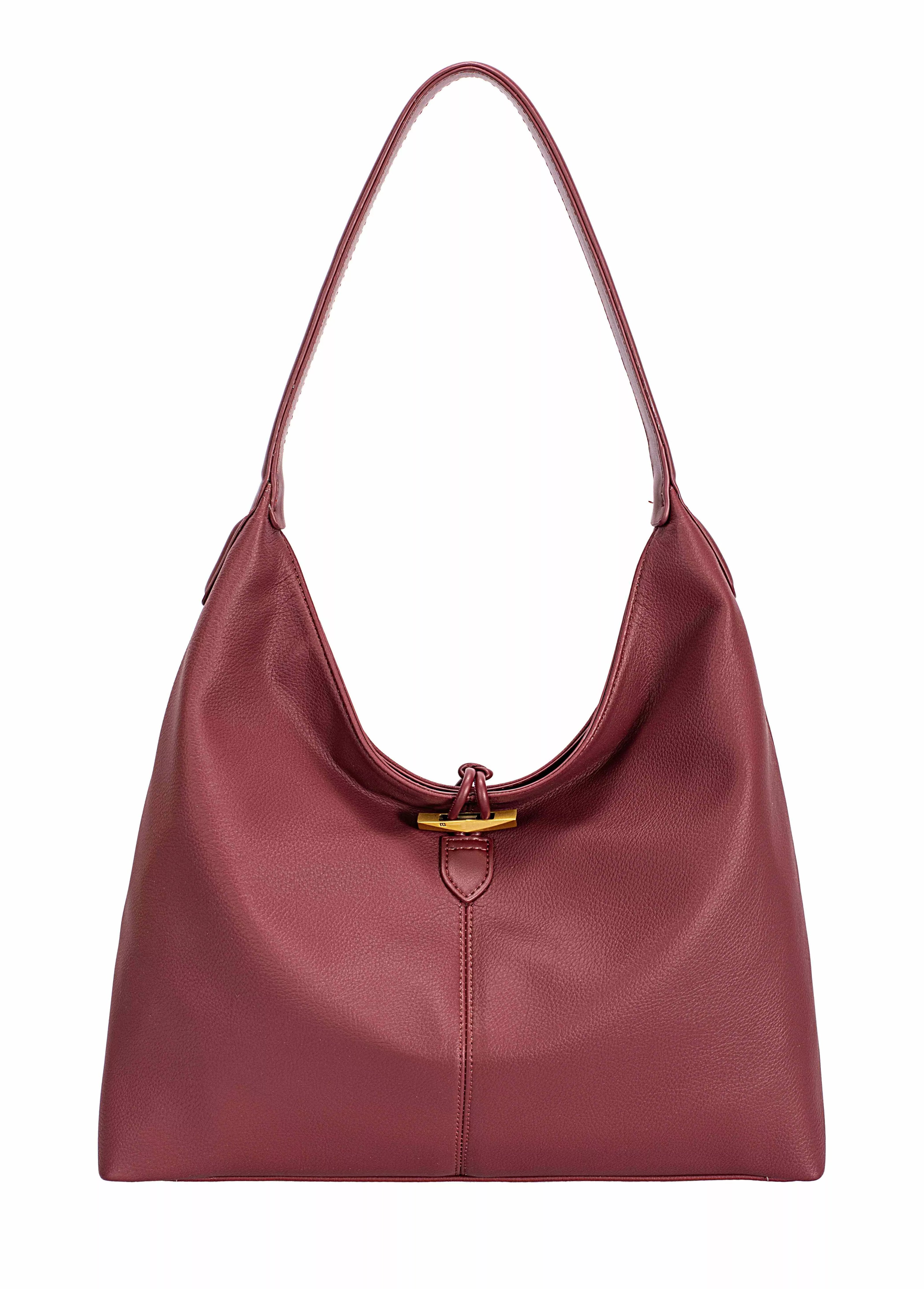 David Jones Classic Leather Shoulder Bag-Bags-Trendsi-[option4]-[option5]-[option6]-[option7]-[option8]-Shop-Boutique-Clothing-for-Women-Online