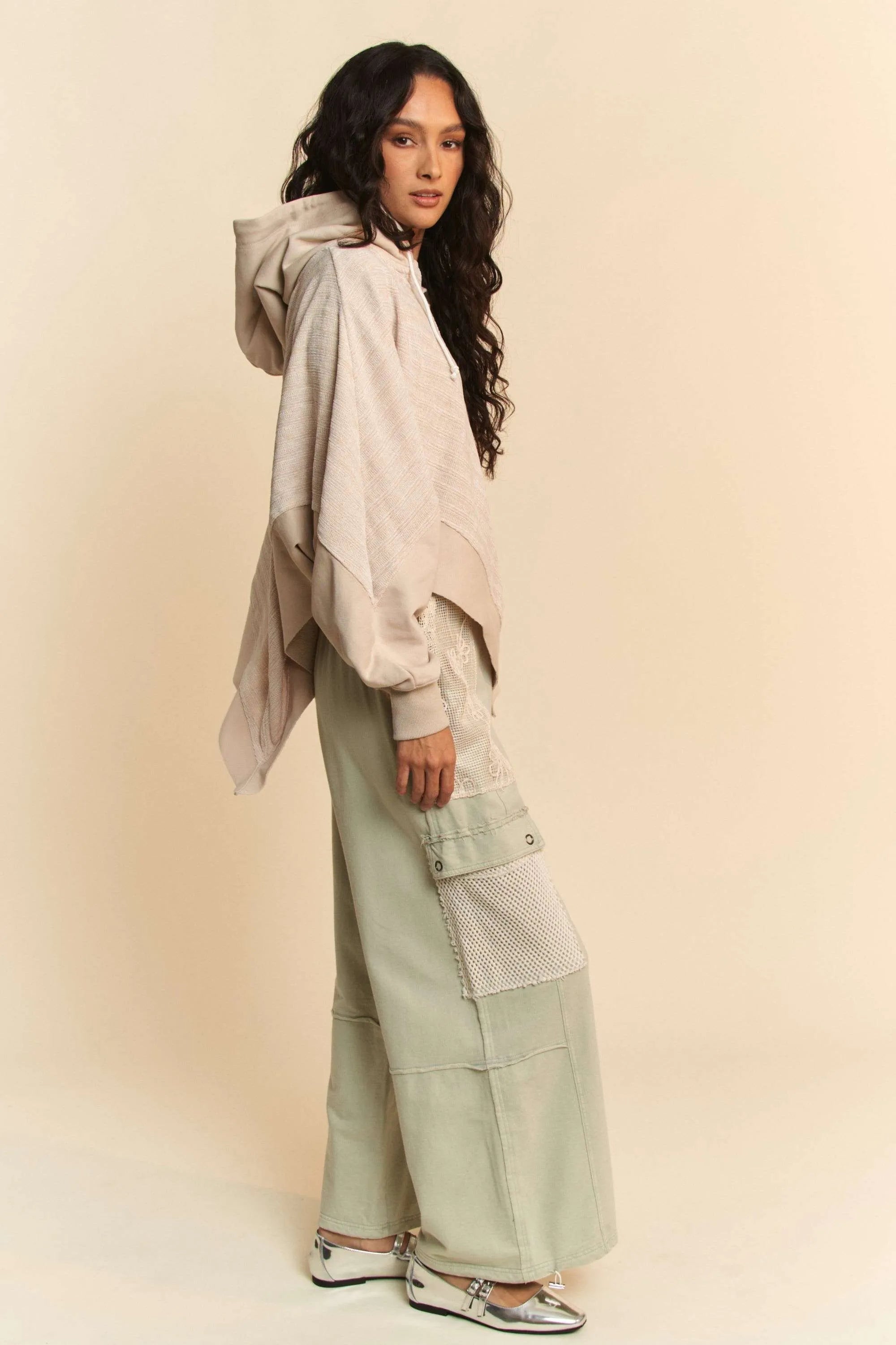 Davi & Dani Lace Patchwork Bottom Opening Adjustable Pants-Pants-Trendsi-[option4]-[option5]-[option6]-[option7]-[option8]-Shop-Boutique-Clothing-for-Women-Online