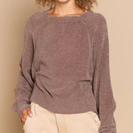 POL Round Neck Backless Sweater with Ribbed Edge-Sweaters-Trendsi-[option4]-[option5]-[option6]-[option7]-[option8]-Shop-Boutique-Clothing-for-Women-Online