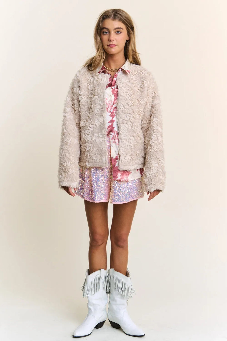 J.NNA Mixed Fabric Chic Jacket-jacket-Trendsi-[option4]-[option5]-[option6]-[option7]-[option8]-Shop-Boutique-Clothing-for-Women-Online