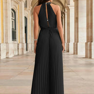 Cutout Tied Pleated Sleeveless Jumpsuit-Sets-Trendsi-[option4]-[option5]-[option6]-[option7]-[option8]-Shop-Boutique-Clothing-for-Women-Online