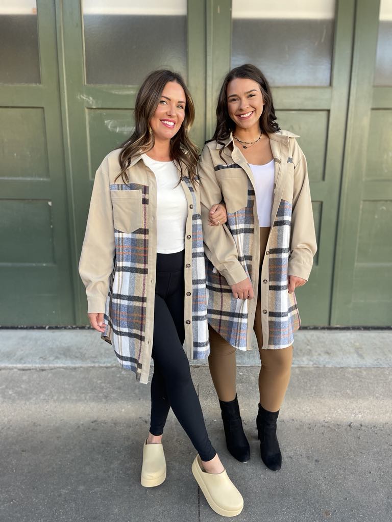 Durham Plaid Jacket in Two Colors-Womens-Ave Shops-[option4]-[option5]-[option6]-[option7]-[option8]-Shop-Boutique-Clothing-for-Women-Online