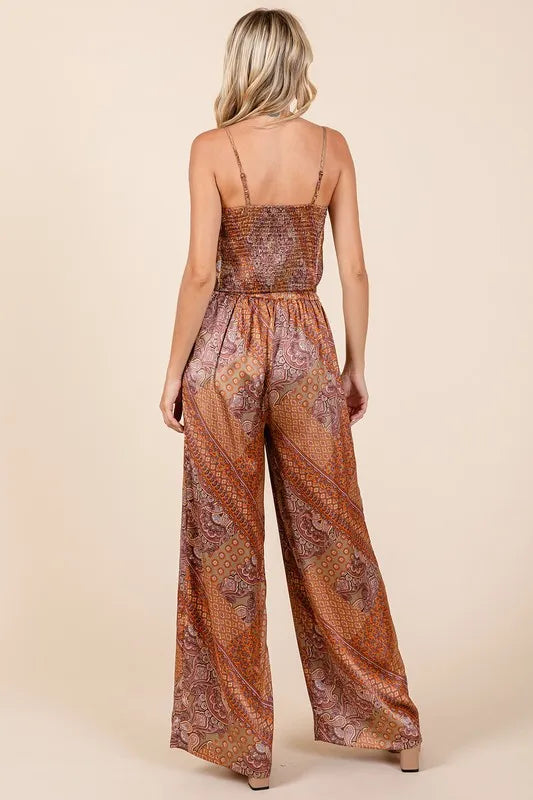 Mittoshop Paisley Patchwork Print Satin Wide Leg Pants-pants-Trendsi-[option4]-[option5]-[option6]-[option7]-[option8]-Shop-Boutique-Clothing-for-Women-Online