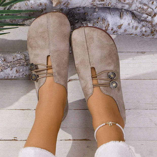 Round Toe Flat Slip-Ons-135 Flats-Trendsi-[option4]-[option5]-[option6]-[option7]-[option8]-Shop-Boutique-Clothing-for-Women-Online