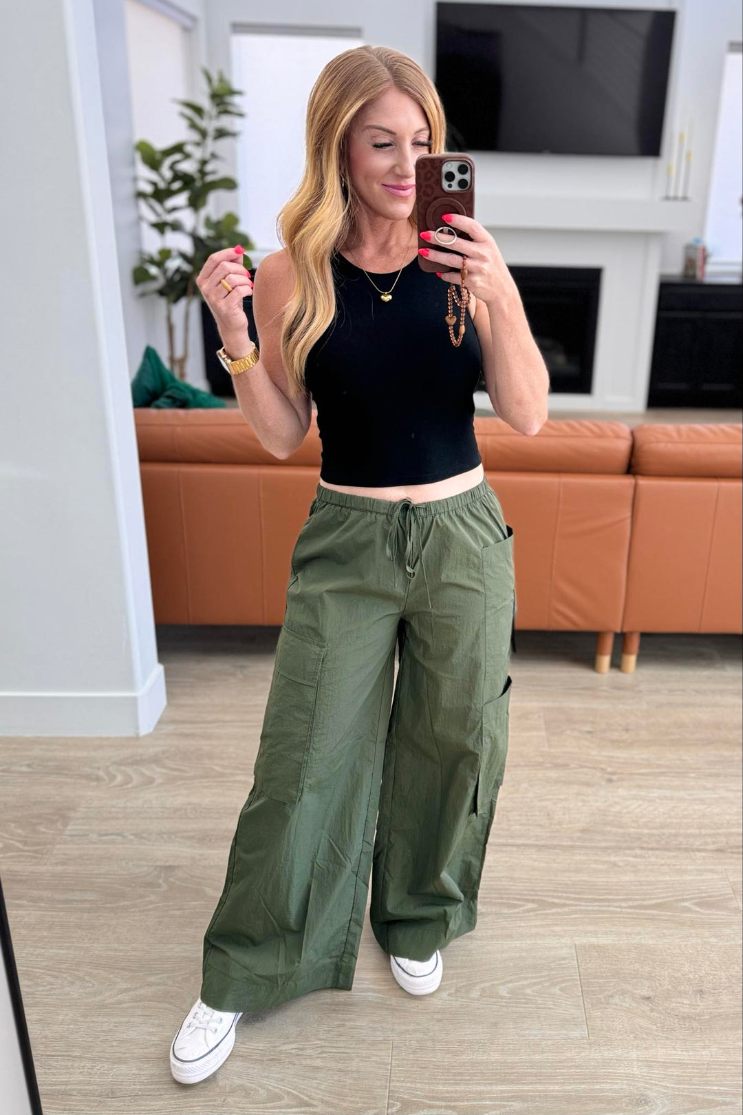 PREORDER: With Love Molly Archer Asymmetrical Pocket Wide Leg Cargo Pants in Two Colors-Womens-Ave Shops-[option4]-[option5]-[option6]-[option7]-[option8]-Shop-Boutique-Clothing-for-Women-Online