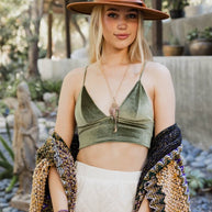 Velvet Longline Bralette-Leto Accessories-[option4]-[option5]-[option6]-[option7]-[option8]-Shop-Boutique-Clothing-for-Women-Online