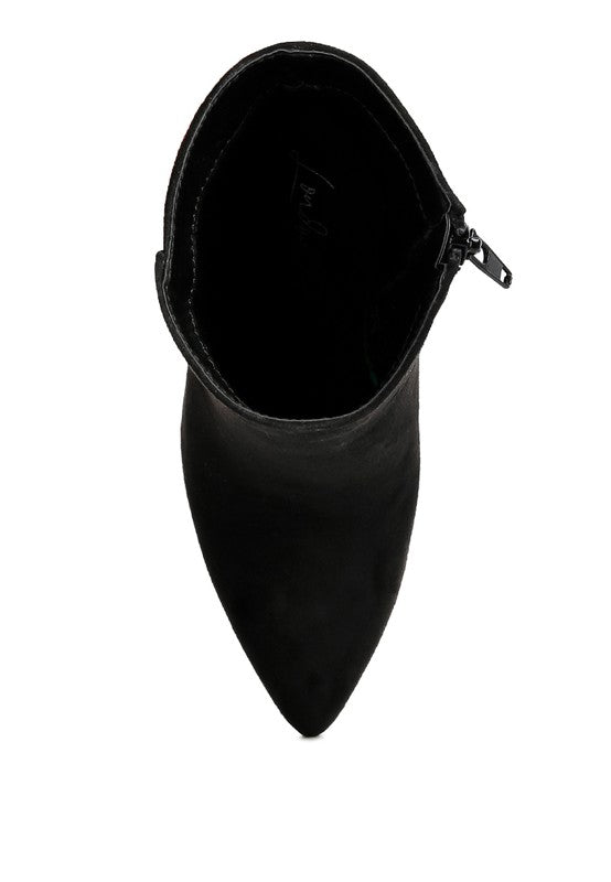 Clubdate Block Heeled Ankle Boots-Rag Company-[option4]-[option5]-[option6]-[option7]-[option8]-Shop-Boutique-Clothing-for-Women-Online